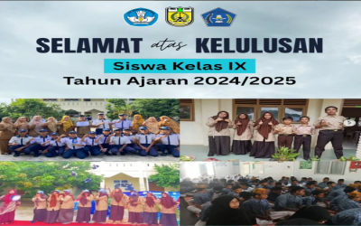 Selamat atas Kelulusan Siswa Kelas IX SMP Negeri 14 Banda Aceh Tahun 2025
